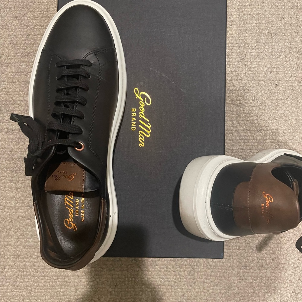 Classy Good Man Black Sneakers - Made in Italy